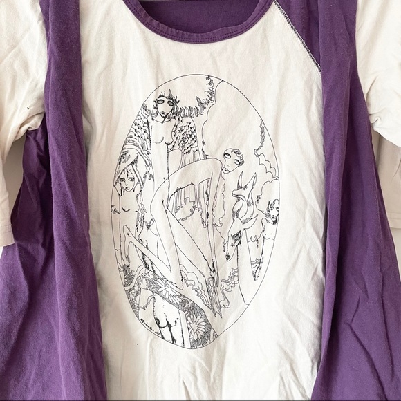 🔮Purple Dreams Graphic Mid Sleeve Tee - Picture 7 of 9